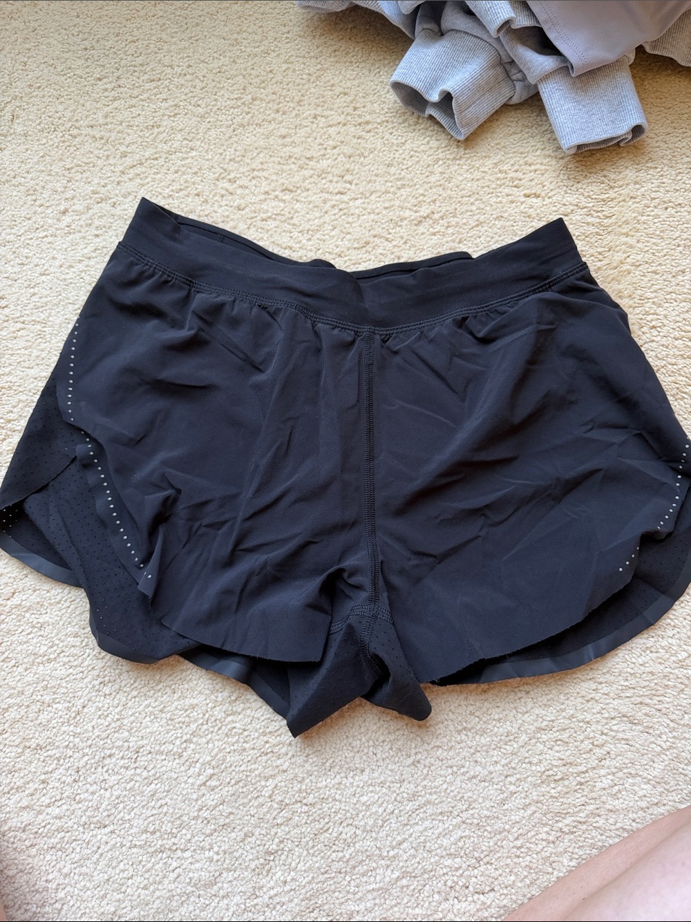 lululemon athletica Black Women’s Athletic Running Shorts